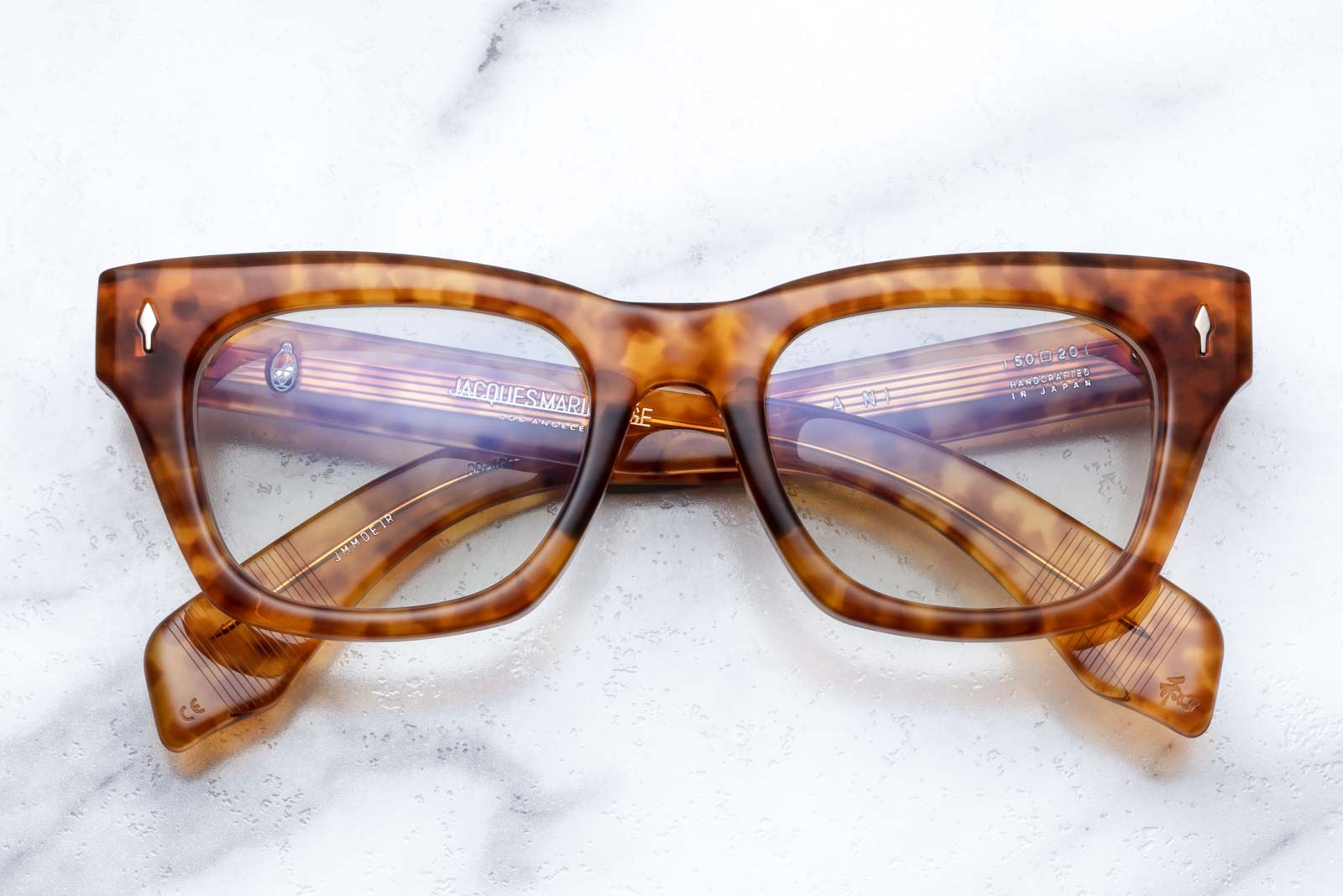 Jacques Marie Mage Dealan Camel Eyeglasses