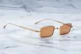 Jacques Marie Mage Fatale Gold Sunglasses