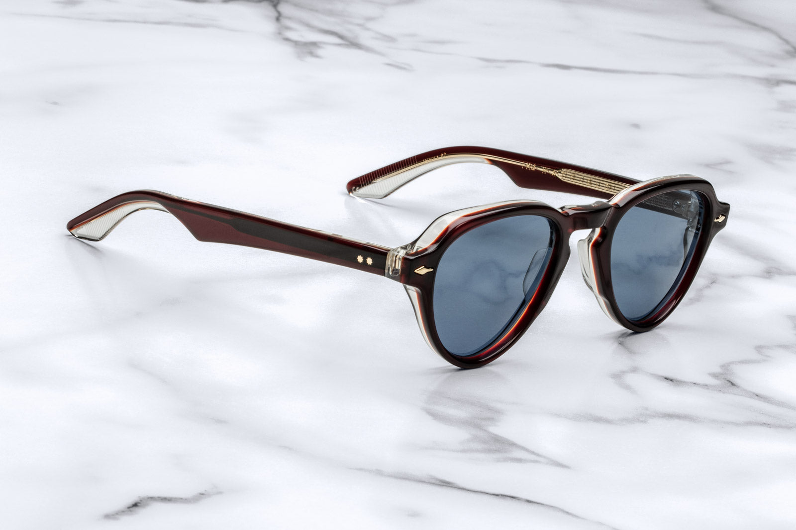 Jacques Marie Mage Hatfield Crimson Sunglasses