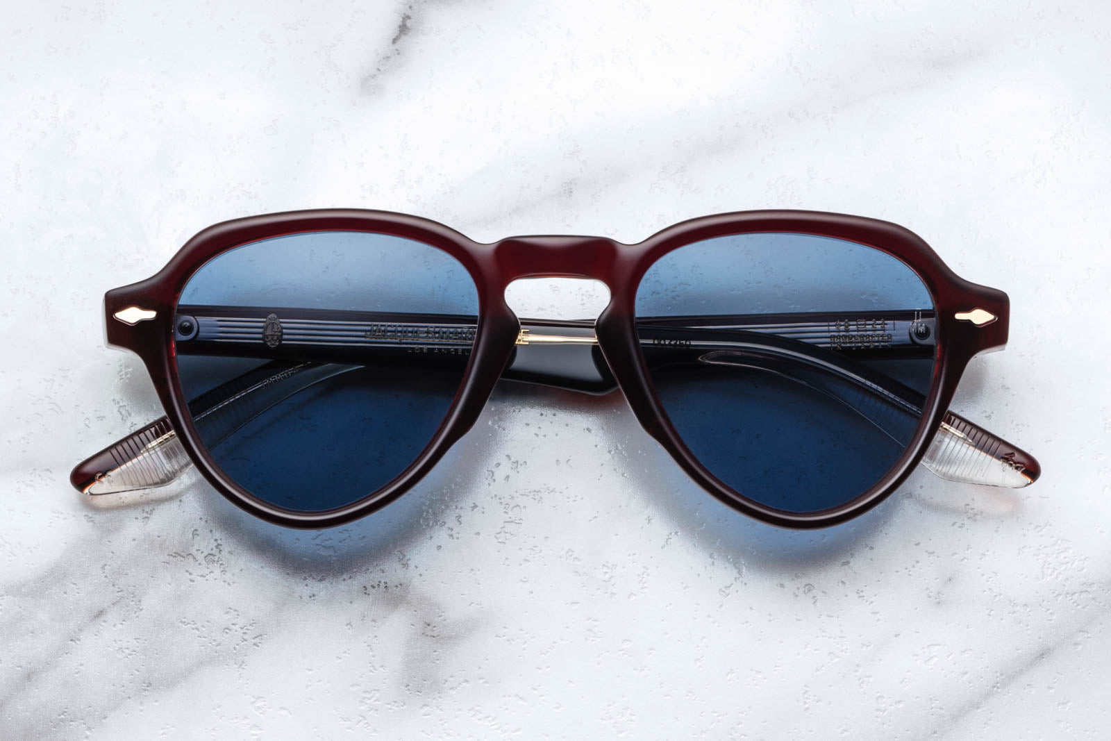 Jacques Marie Mage Hatfield Crimson Sunglasses