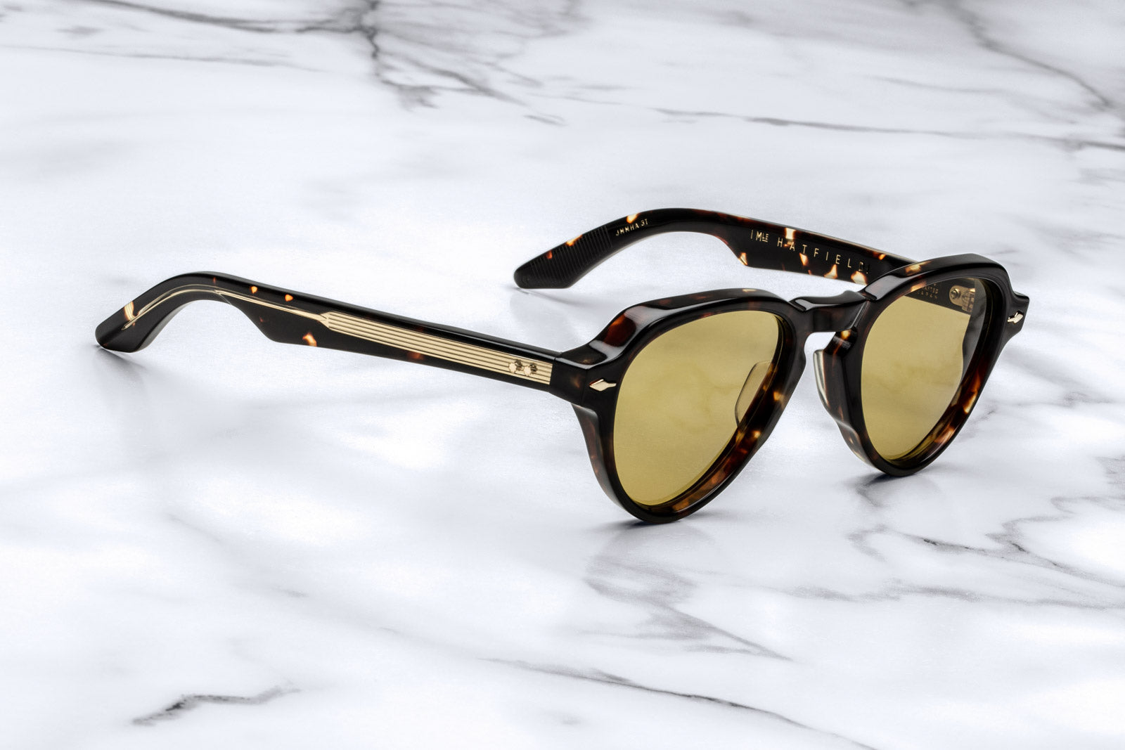 Jacques Marie Mage Hatfield Dark Havana Sunglasses