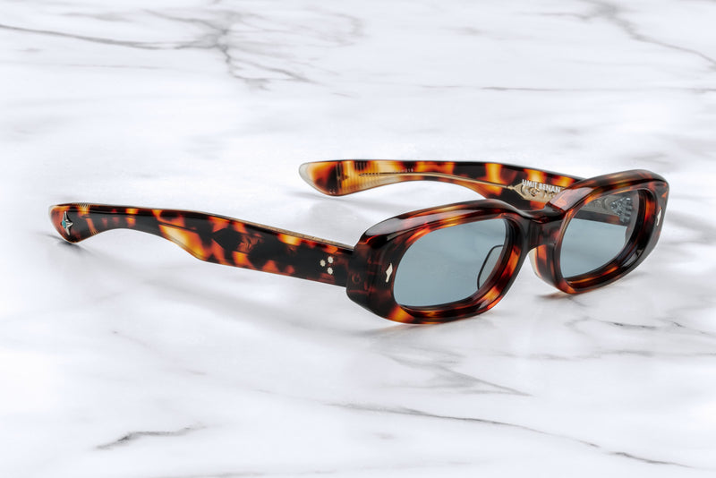 Jacques Marie Mage Hulya Umit Benan Leopard Sunglasses