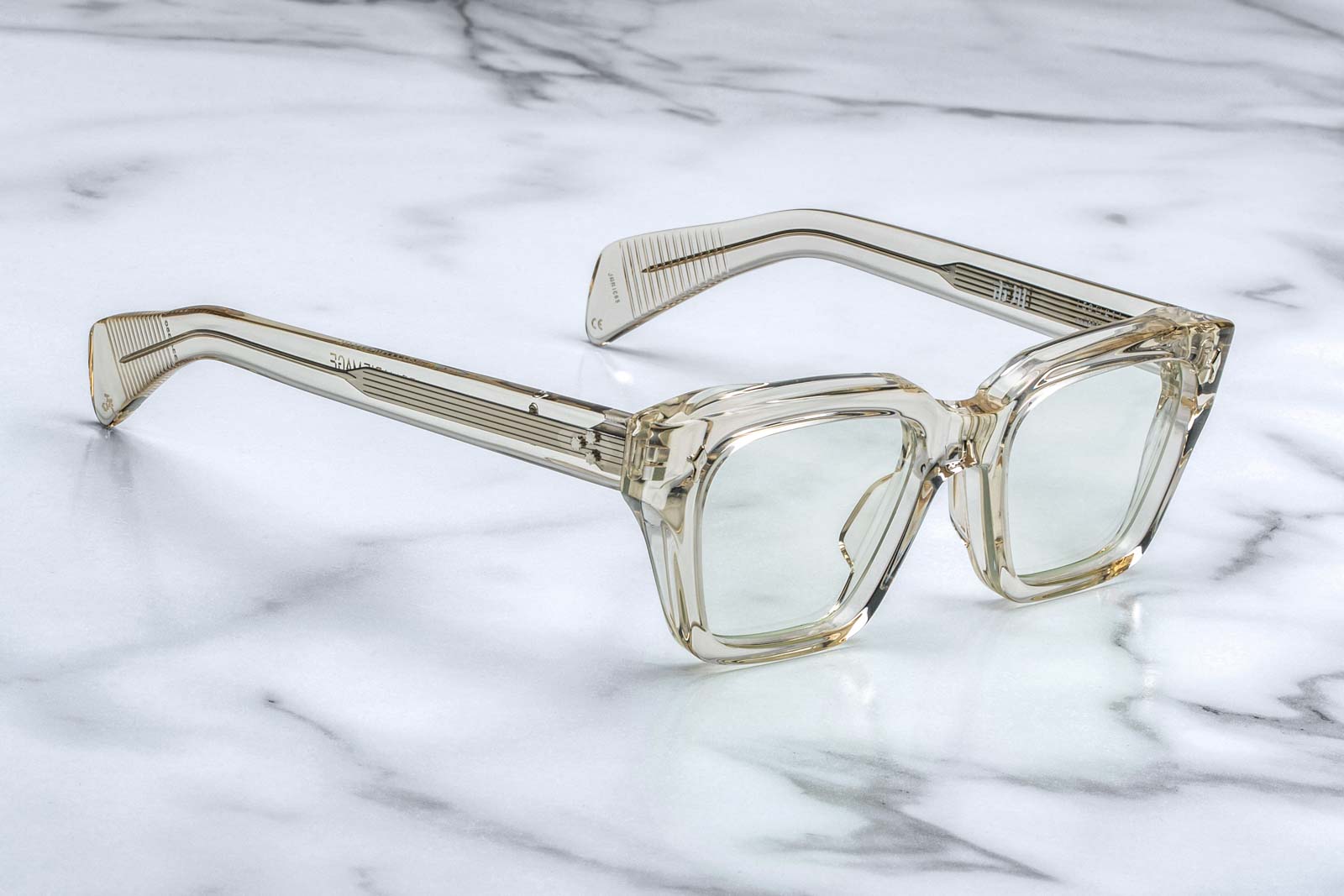 Jacques Marie Mage Ichikawa Beige Eyeglasses