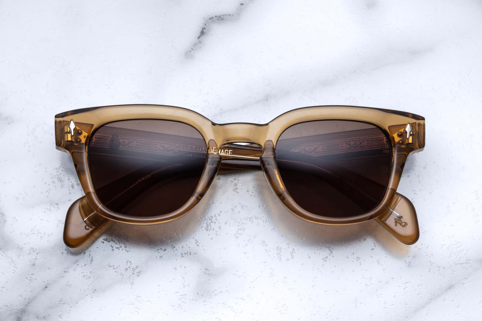 Jacques Marie Mage Julien Ocre Sunglasses