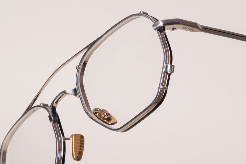 Jacques Marie Mage Marbot Eyeglasses Chrome