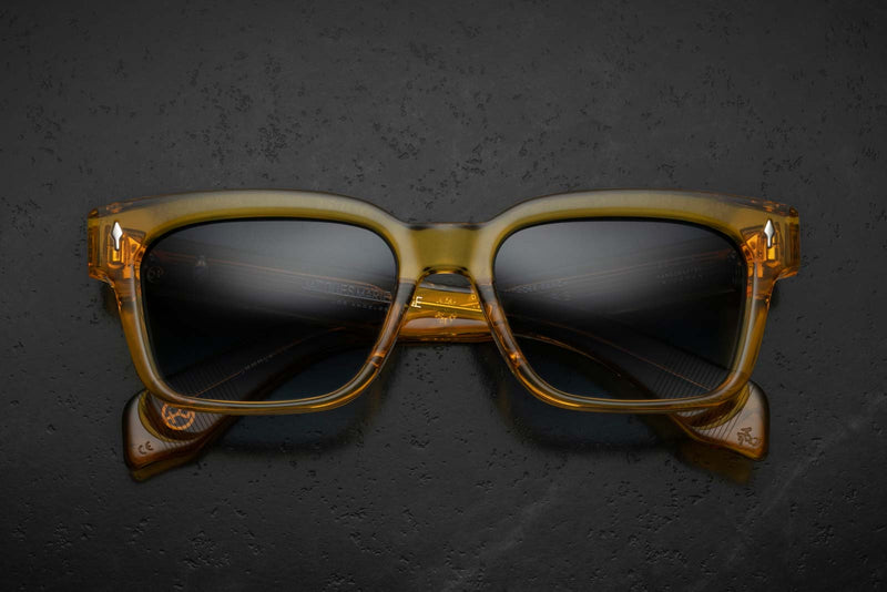 Jacques Marie Mage Molino 55 X Diamond Cross Ranch Rain Slicker Sunglasses