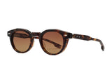 Jacques Marie Mage Noland Havana Custom Tint Sunglasses