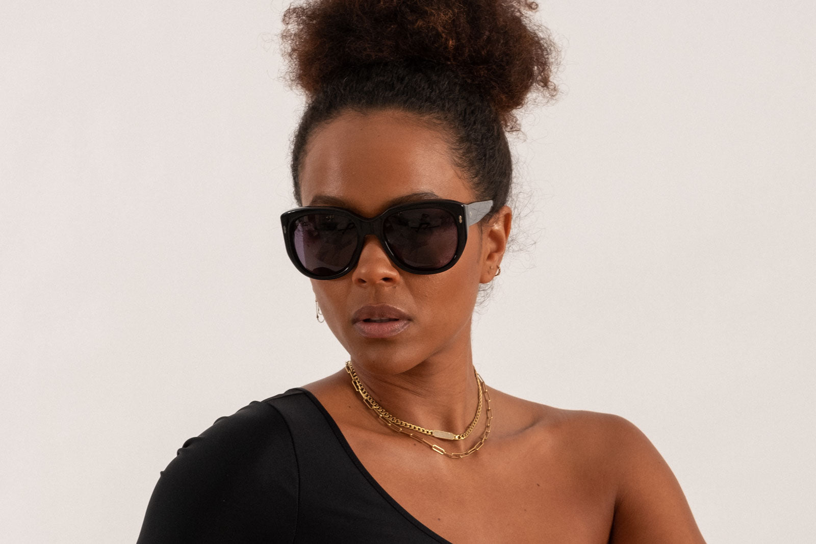 jacques marie mage roxy black sunglasses model