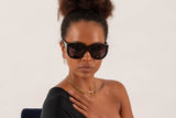 jacques marie mage roxy black sunglasses model