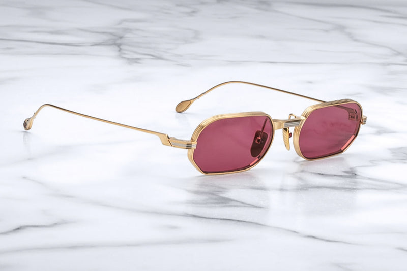 jacques marie mage sidewalk doctor gold sunglasses