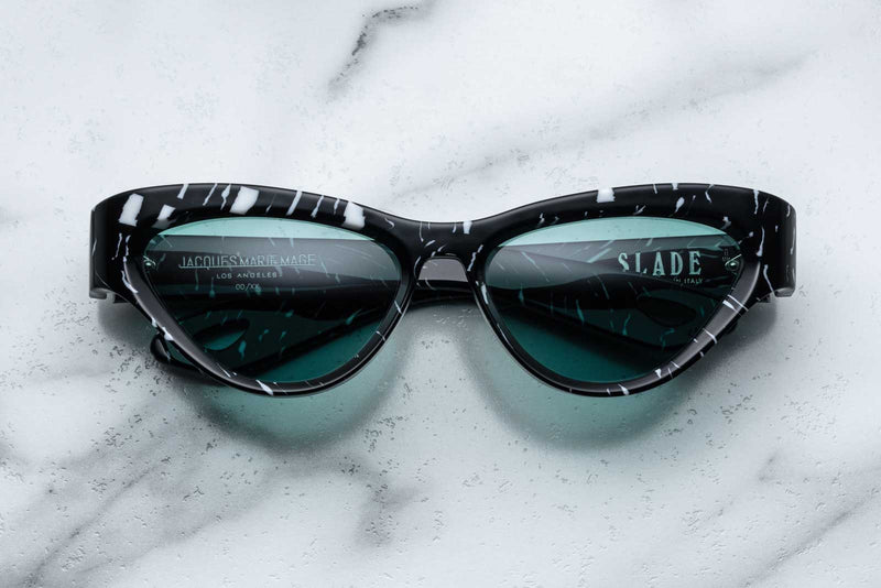 Jacques Marie Mage Slade Black Marble Sunglasses
