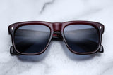 Jacques Marie Mage Yves Burgundy Sunglasses