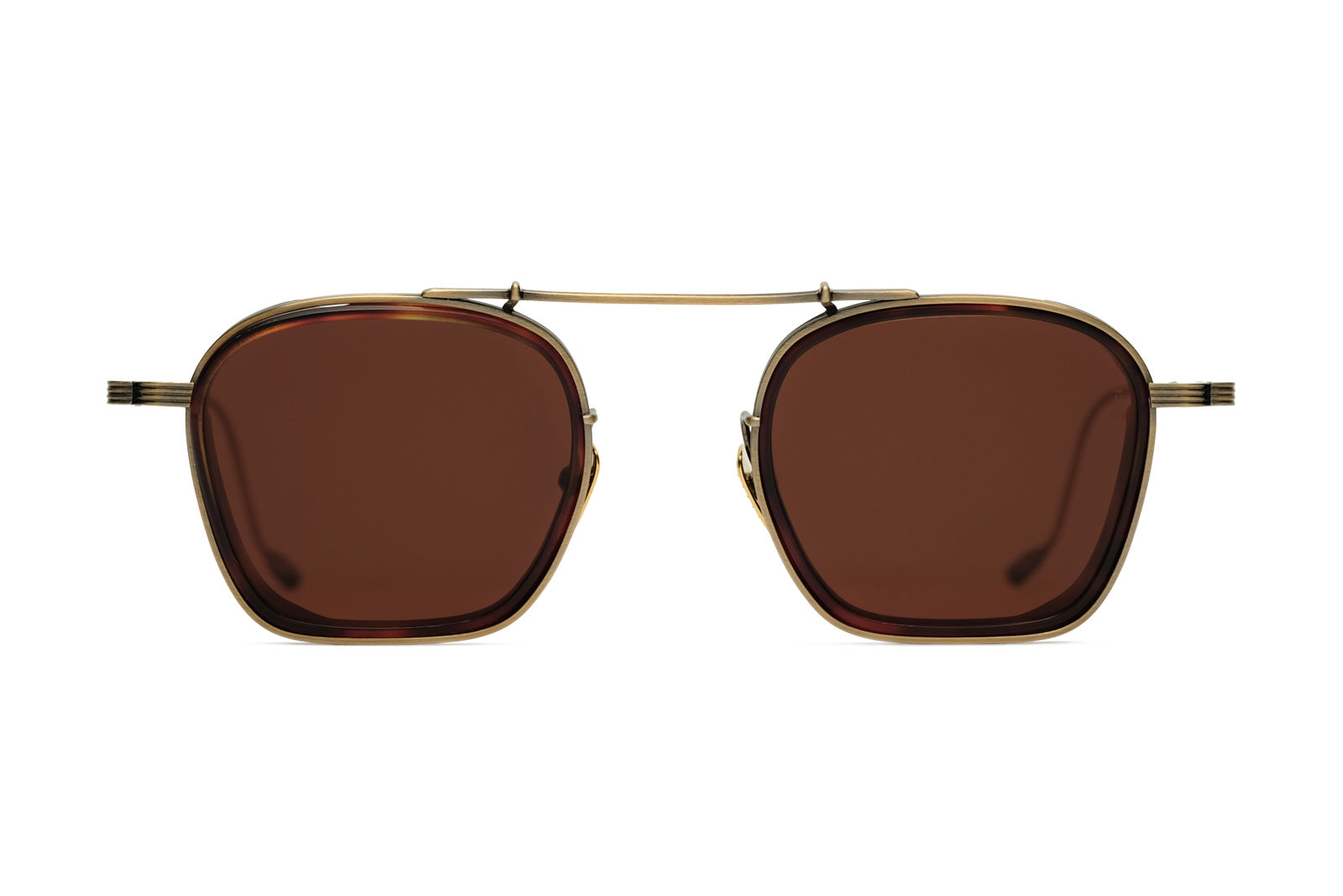 jacques marie mage baudelaire antique gold sunglasses