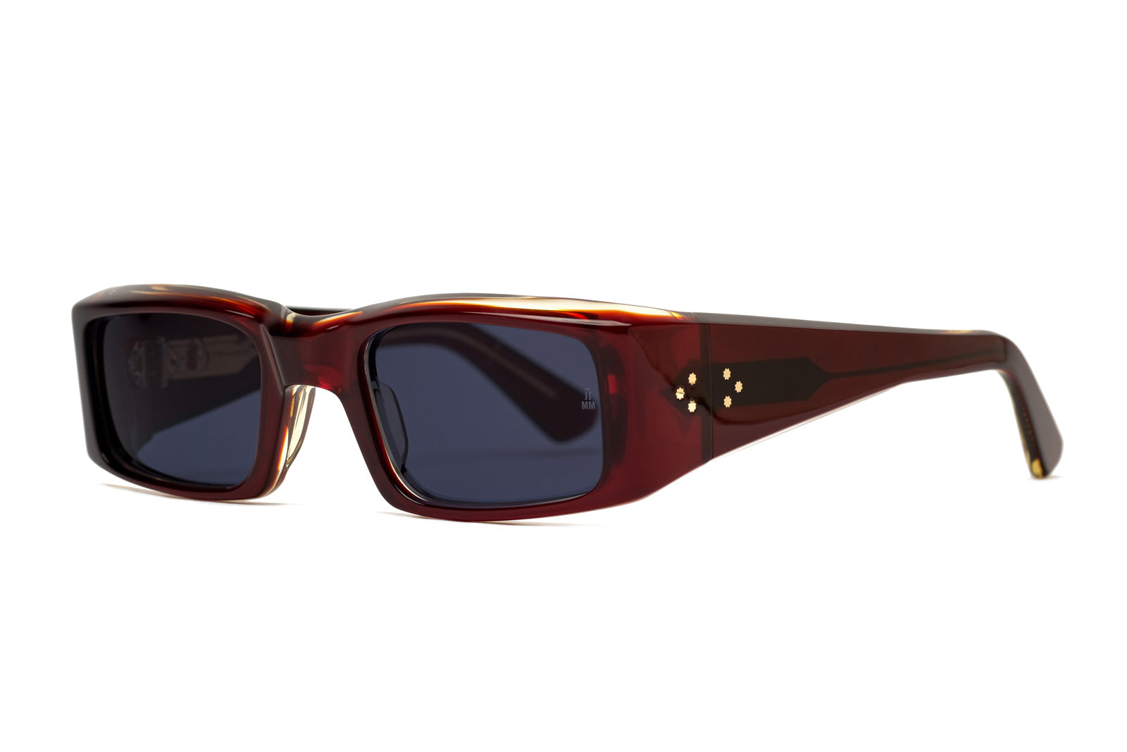 jacques marie mage harrison burgundy sunglasses