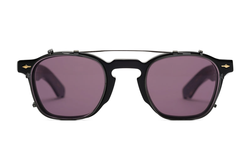 Jacques marie mage Zephirin 47 Clip black purple for eyeglasses