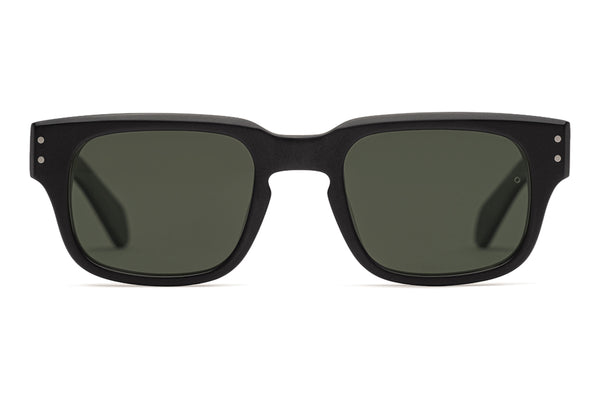 Johann Wolff Martin Black Matte Sunglasses