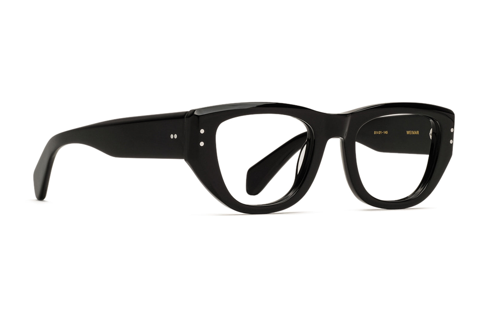 Johann Wolff Weimar Black Eyeglasses