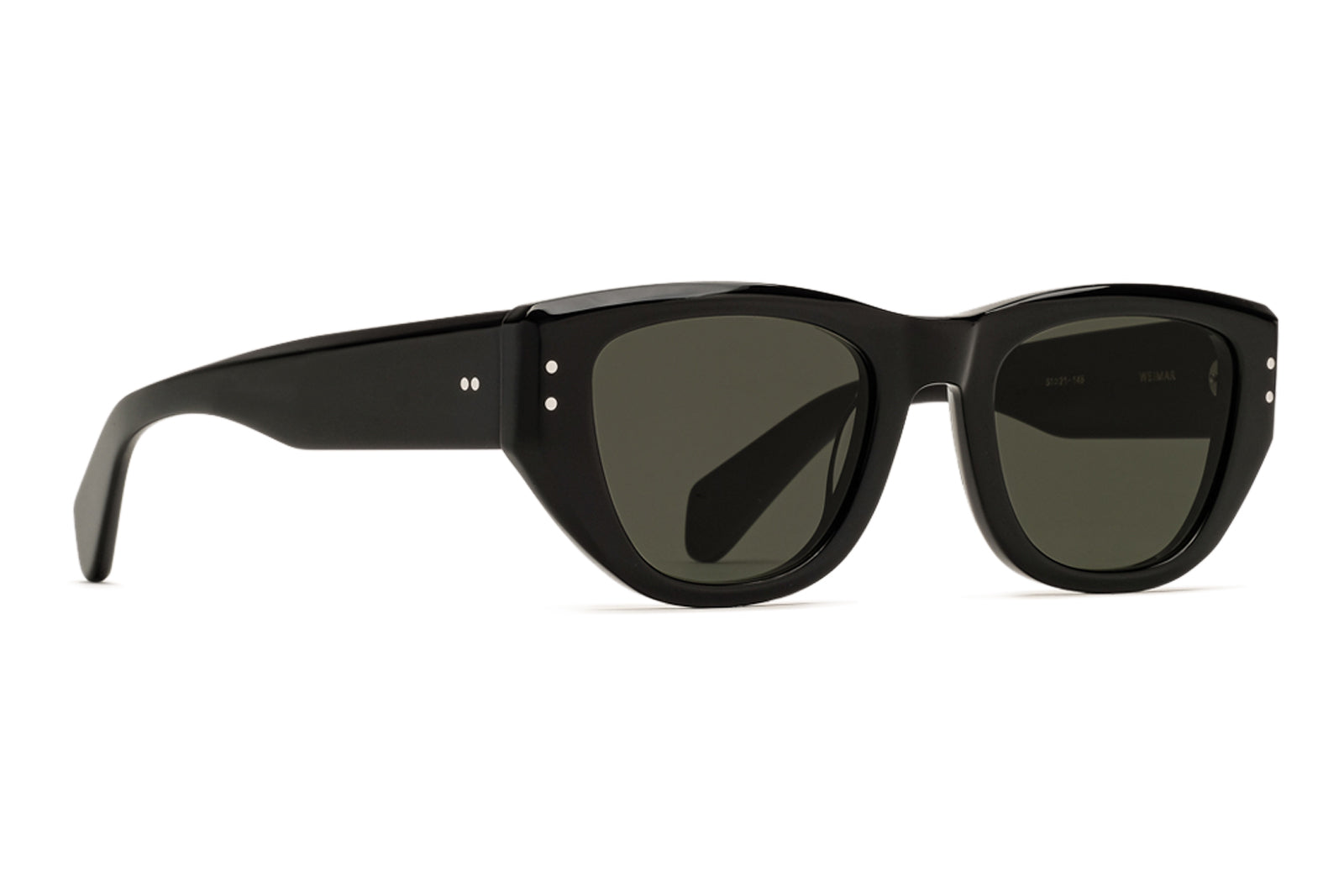 Johann Wolff Weimar Black Sunglasses