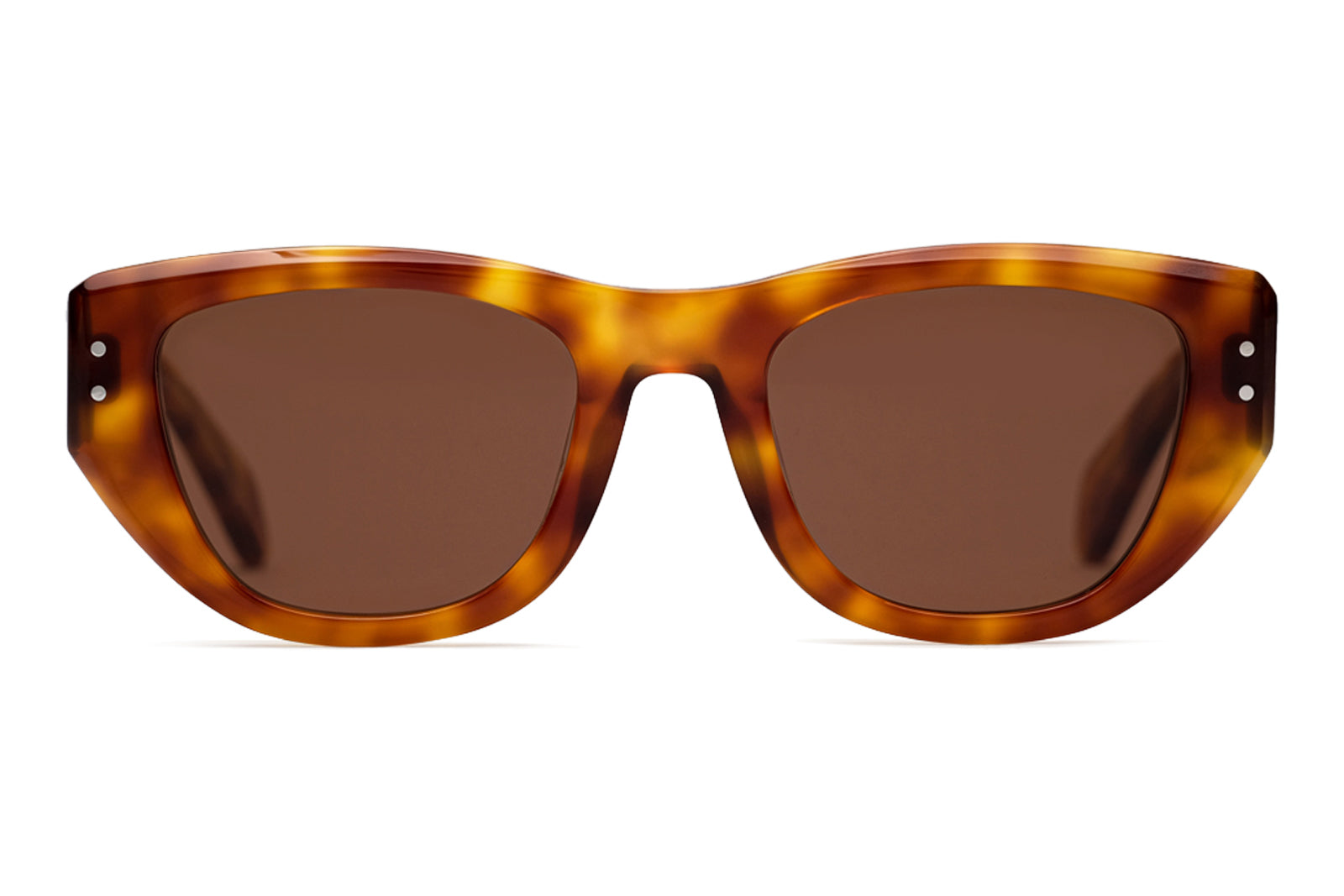 Johann Wolff Weimar Vintage Tortoise - Brown Sunglasses