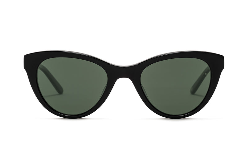 johann wolff sophie black green sunglasses