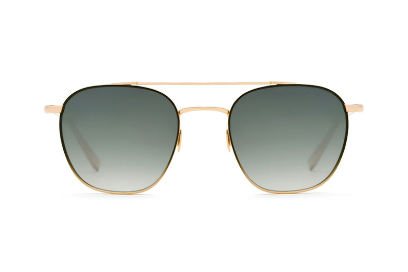 krewe earhart matte black fade sunglasses
