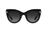 Krewe laveau nylon black crystal sunglasses