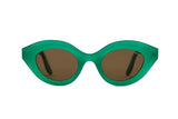 lapima nina petit electric green sunglasses1