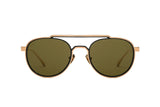 leisure society clairaut rose gold black brown sunglasses1