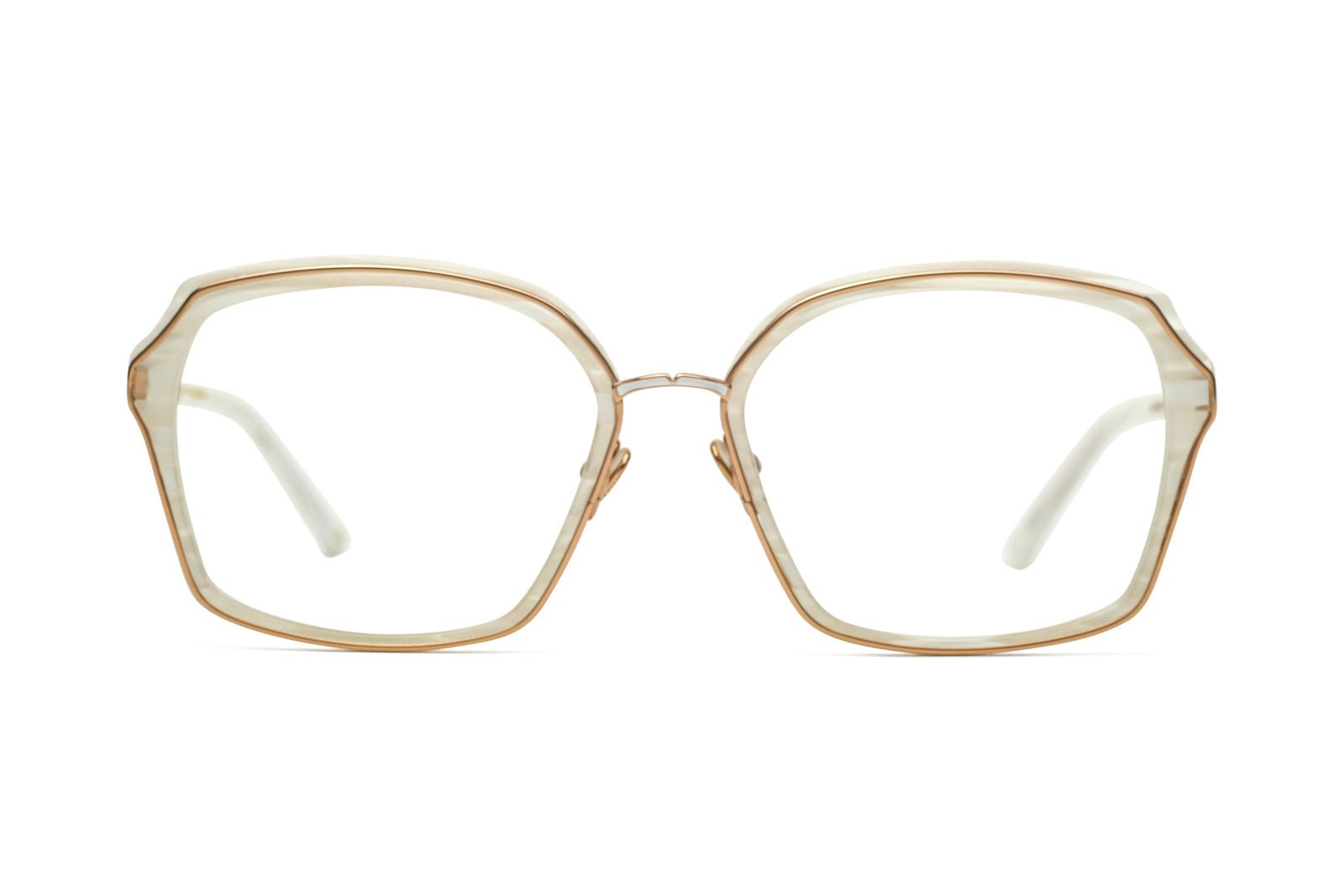 leisure society helena glacier rose gold eyeglasses2