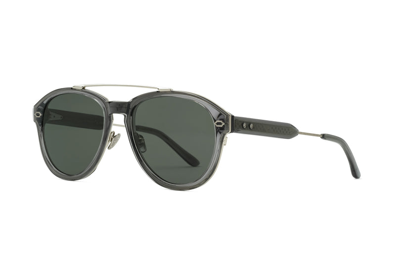 leisure society maggiore grey silver green sunglasses2