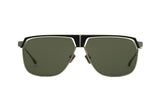 leisure society savoye antique silver black sunglasses1