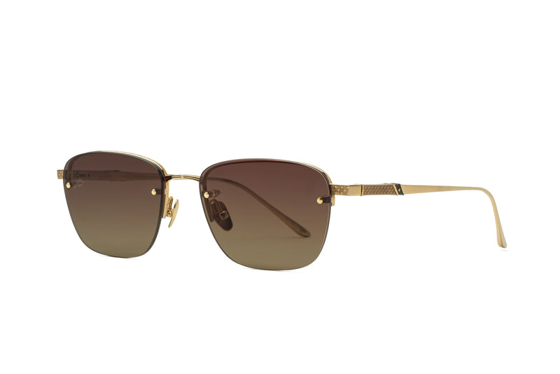leisure society solana gold sunglasses2