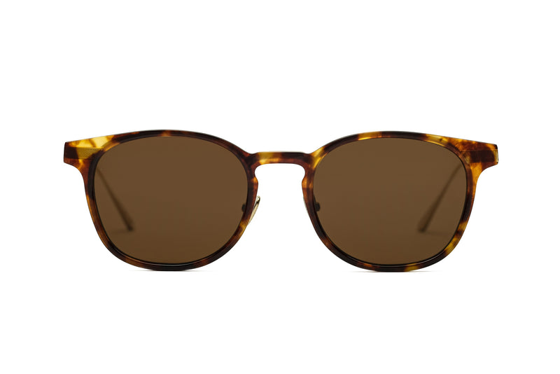 leisure society sutter tortoise gold brown sunglasses1