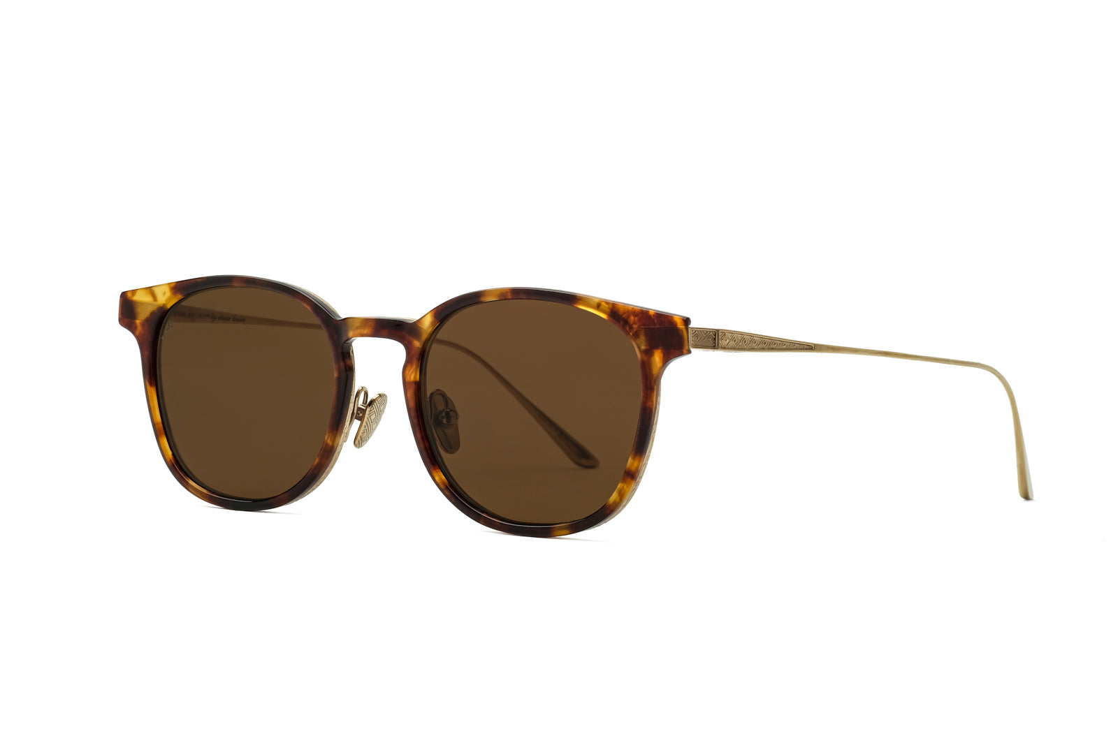 leisure society sutter tortoise gold brown sunglasses2