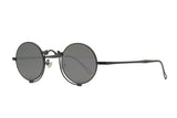 Matsuda 10601h Matte Black Mirror Sunglasses