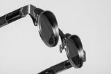 Matsuda 10605H Black and White Sunglasses