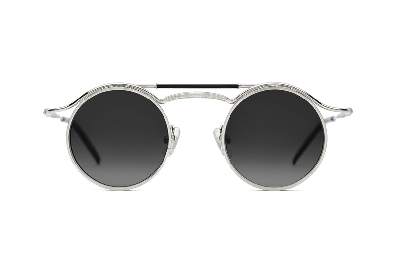 matsuda 2903h brushed silver sunglasses