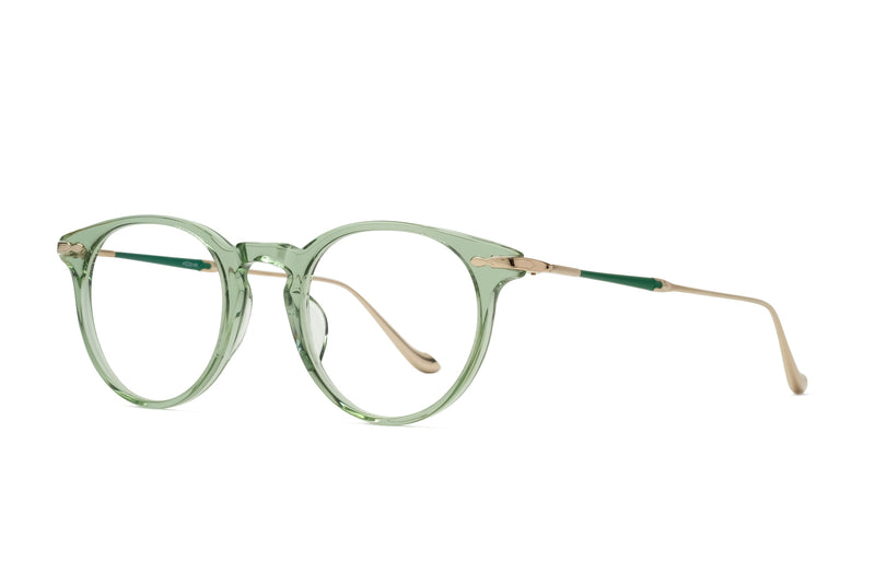 matsuda M2056 mint green pale eyeglasses2