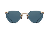 Matsuda M3104C Palladium Brushed Gold Sunglasses