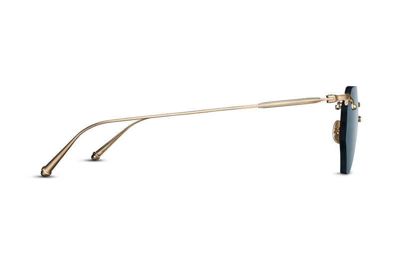 Matsuda M3104C Palladium Brushed Gold Sunglasses