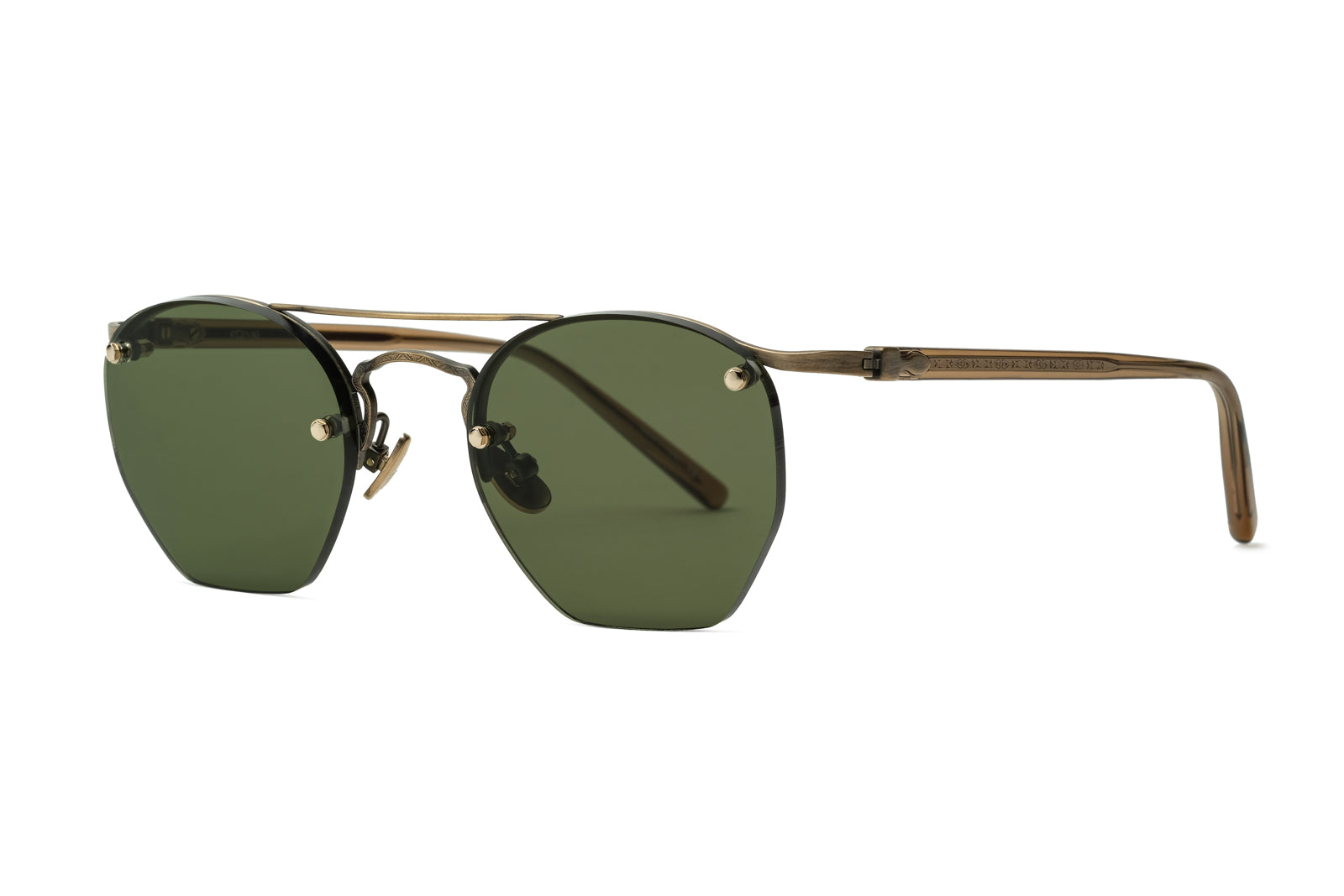 Matsuda M3117 Antique Gold Sunglasses