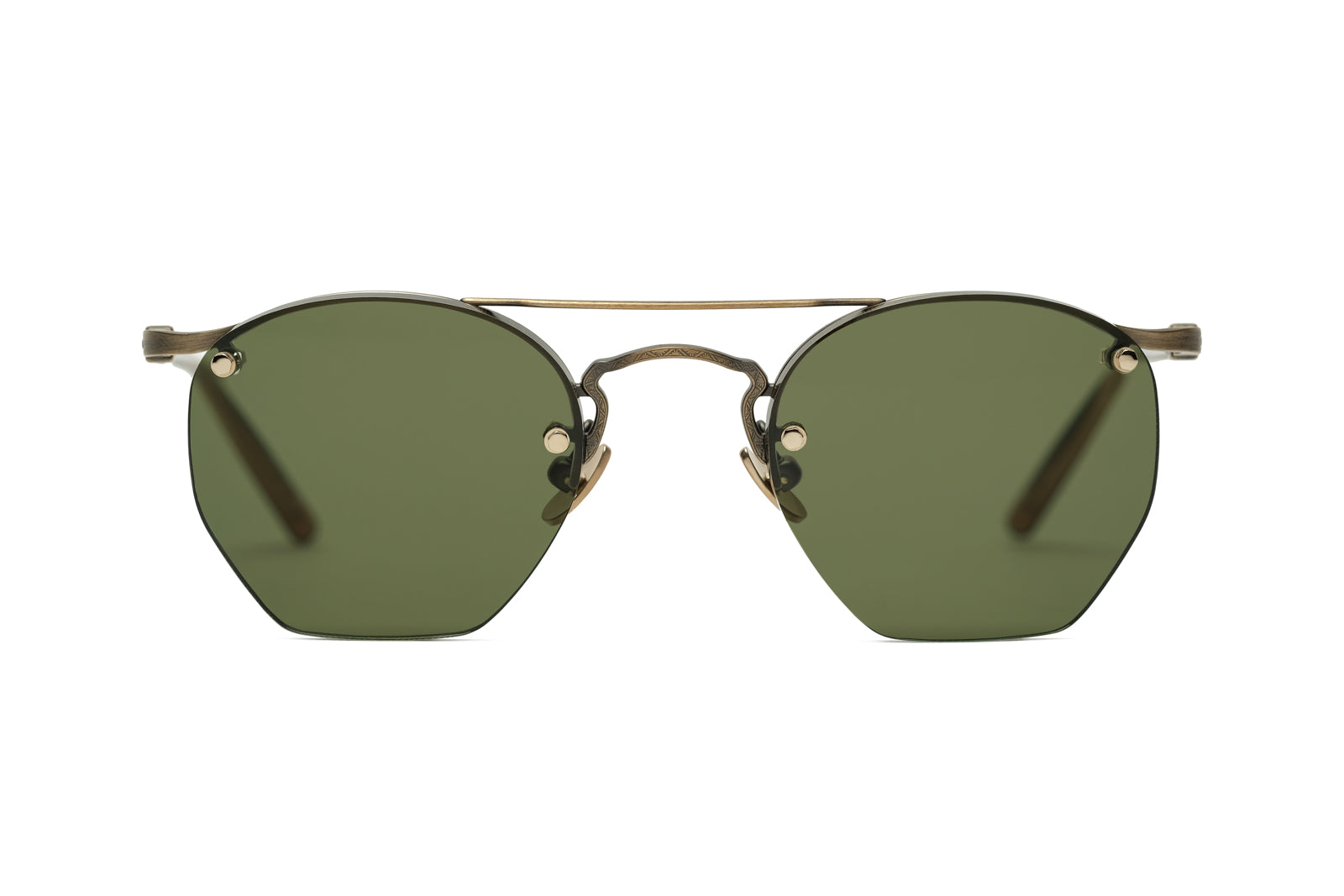 Matsuda M3117 Antique Gold Sunglasses