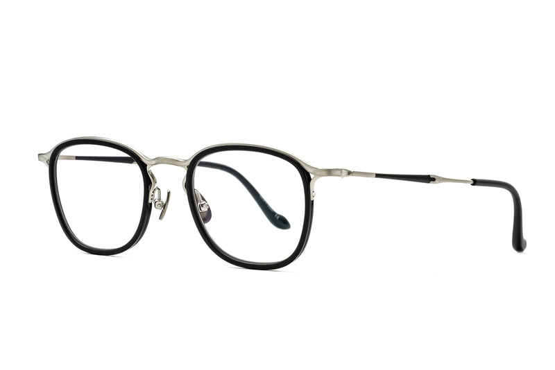 matsuda m3118 grc as silver black eyeglasses1