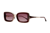 Matsuda M3124 Rose Gold Bordeaux Sunglasses