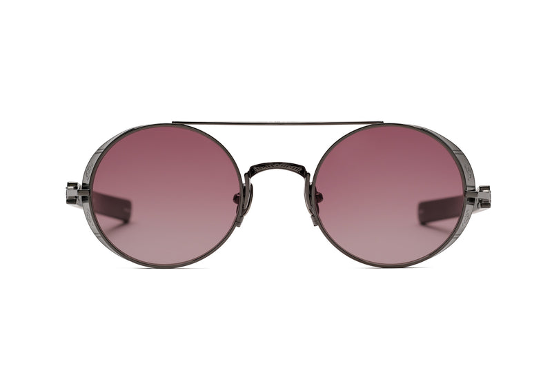 Matsuda M3128 Ruthenium Matte Black Sunglasses
