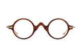 matsuda lifesaver almond brown eyeglasses