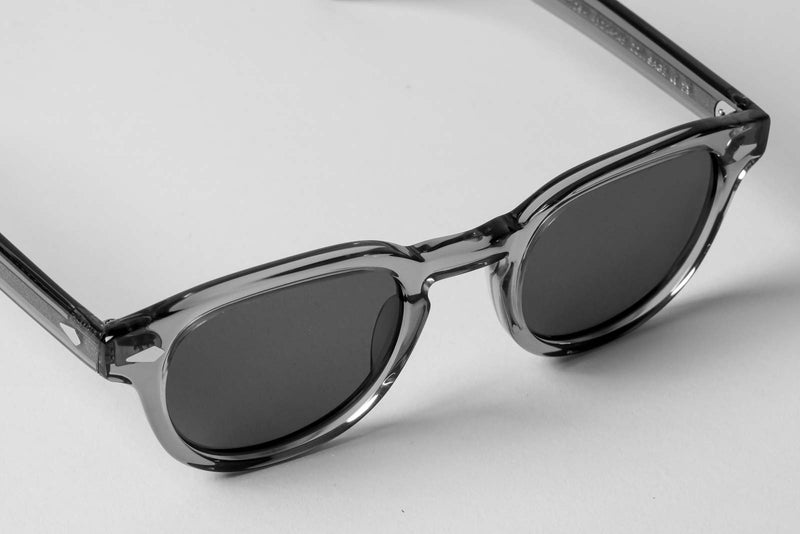 Moscot Lemtosh Sunglasses Black and White