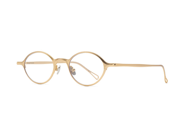 Rigards RG1039TI Gold Eyeglasses