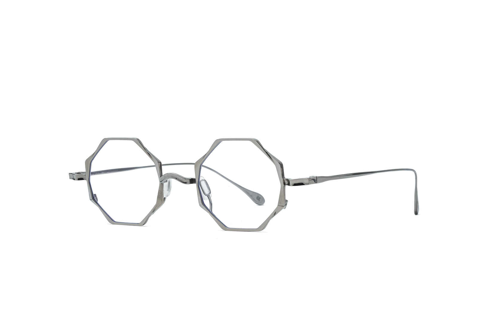 Rigards RG1088TI Eyeglasses Vintage Silver