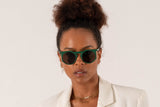 Vava WL0026 Green Sunglasses Model